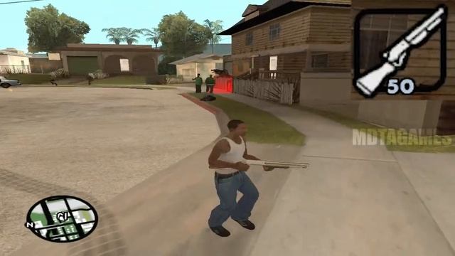 GTA San Andreas All Weapons Cheat - (Cheat Codes) смотреть онлайн