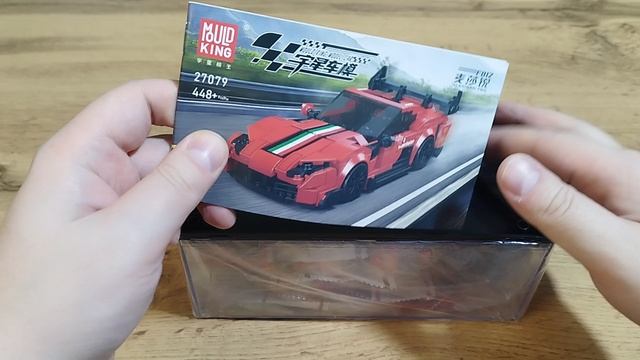 Обзор на конструктор Mould King 27079 Ferrari 812 Mansory, 449 деталей, серии Спид Чемпионс смотреть онлайн