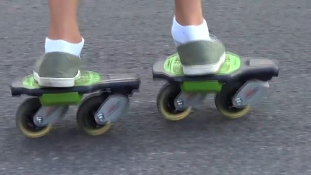 Boy Riding Xliders!