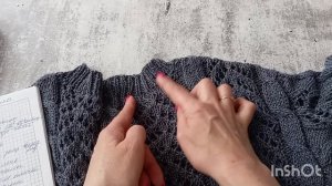 Вяжем джемпер и пряжи  Yarnart elegance