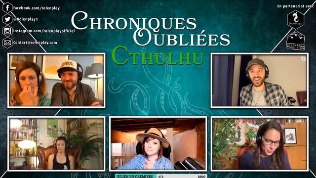 Chroniques Oubliées Cthulhu - Session 8 - Les menaces indicibles смотреть онлайн