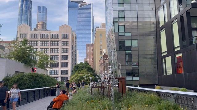 #1031 США, Зеленая тропа в Каменных джунглях! Highline, NYC! смотреть онлайн