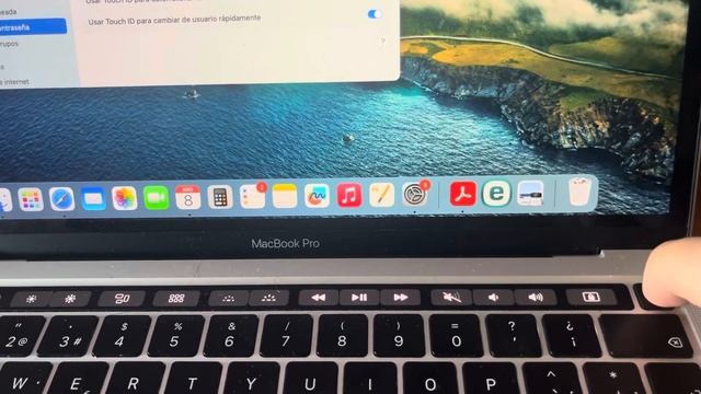Huella dactilar MacBook Pro смотреть онлайн
