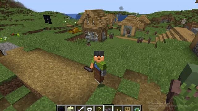 Майнкрафт. Я отправляюсь в город Дубовый часть1