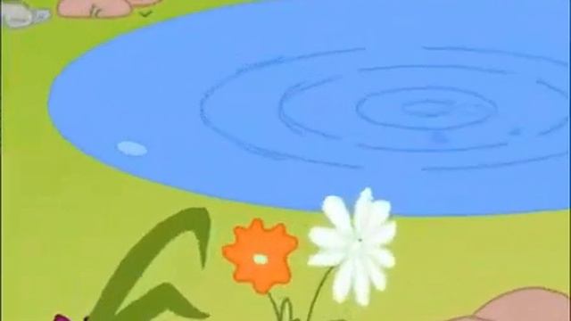 Песня The little green frog