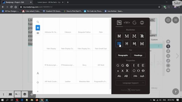 Applying text Styles in Readymag | NoorHUB смотреть онлайн