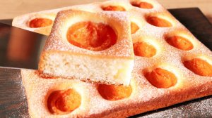 Любимый пирог с абрикосами! Легкий, воздушный, «тающий» во рту! Простой рецепт выпечки