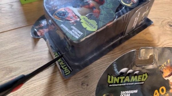 Обзор распаковка динозавров