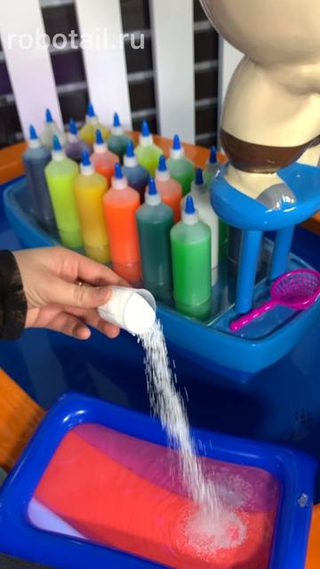 Стол фабрика слаймов "Магия воды" смотреть онлайн