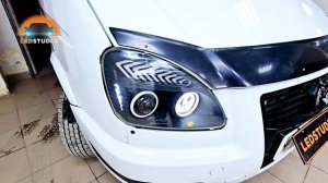 ГАЗЕЛЬ тюнинг оптики от Ledstudio