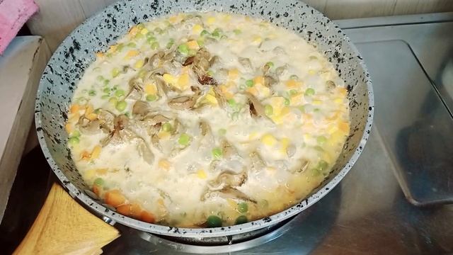 Paano Mag-luto Ng Atay Ng Manok At Itlog Ng Pugo With Creamy Mushroom.