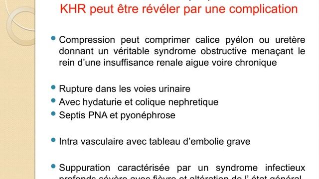 Kyste Hydatique Renal
