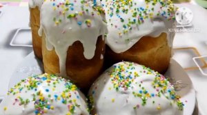 Куличи на Пасху - мягкие, пышные, Рецепт Пасхального Кулича, Глазурь для Кулича