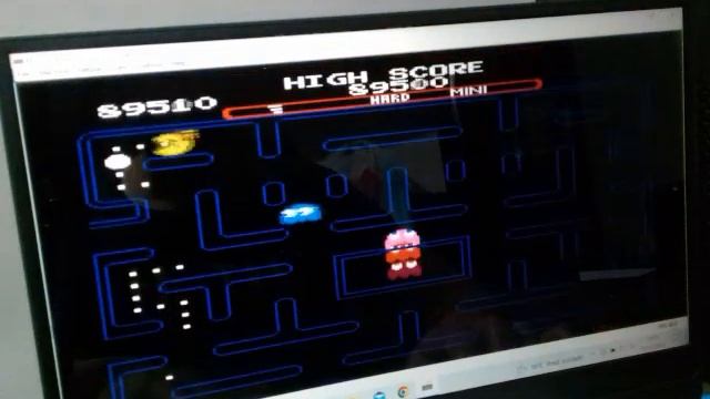 NES EMU Ms Pacman Tengen A or B Hard Mini Level 4 172640 смотреть онлайн