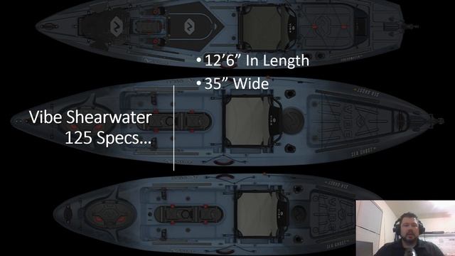 Vibe Shearwater 125 Slate Blue 2021 Fishing Kayak Overview | Is This Your Next Kayak? смотреть онлайн