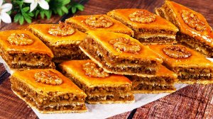 Вкуснейшая домашняя пахлава! Любимая сладость! Готовьте хоть каждый день