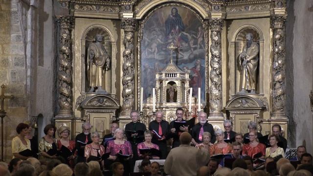 Dextera Domini, chorale cap sur la Vie accompagnée de l'orchestre Les Cordes d'Argent смотреть онлайн