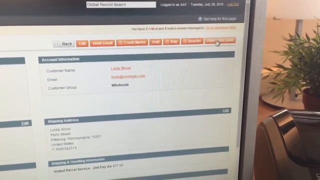 Magento Zebra label printer extension - Printing a single label смотреть онлайн