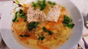 21. Рыбный суп с зубаткой и изюминкой