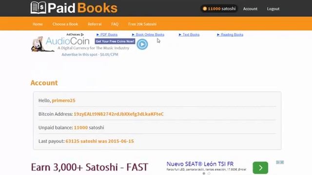Биткоин кран books каждые 10 мин 1000 сатоши!!! смотреть онлайн