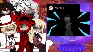 Hazbin Hotel reacts to Radiosilence! #gacha#gachaclub#radiosilence