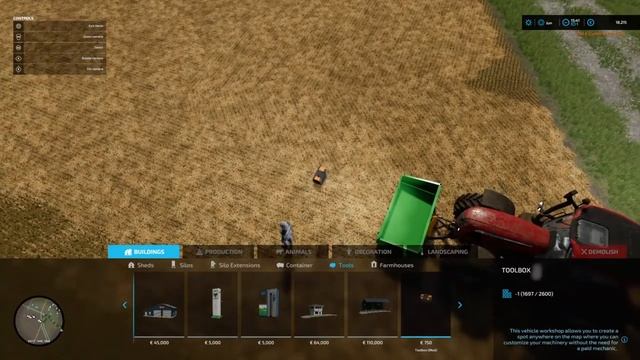 Farming Simulator 22 How to Repair & Refuel your machinery on the move смотреть онлайн