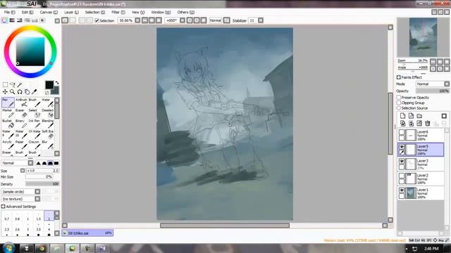 Speed Painting Sakura Ichiko смотреть онлайн