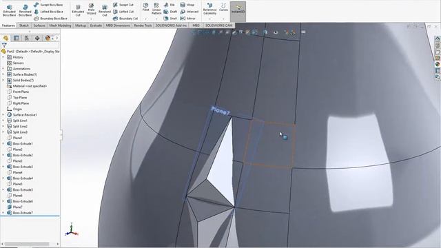 Vase - SolidWorks Tutorial смотреть онлайн