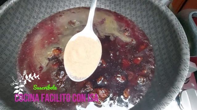 Salsa Cacera De CIRUELAS PASAS.