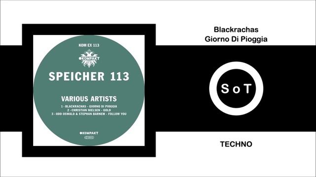 Blackrachas - Giorno Di Pioggia (Extended Mix) [Techno] [Kompakt Extra] смотреть онлайн