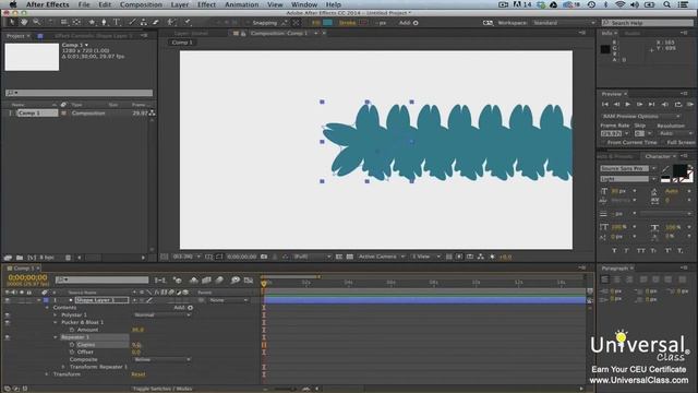 Using Shape Layers - Adobe After Effects смотреть онлайн