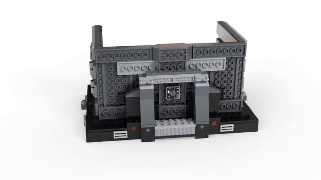 LEGO Star Wars Diorama Collection 75339 Death Star Trash Compactor смотреть онлайн