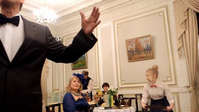 Фрагмент 1 из спектакля "Вокруг да около дамы с собачкой ..." смотреть онлайн
