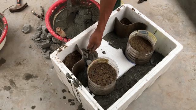 Creative ideas from cement and foam barrels - Make your own wood stove at home смотреть онлайн