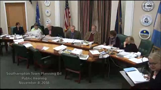 Southampton Town Planning Board Public Hearing November 8, 2018 смотреть онлайн