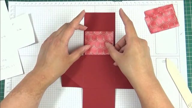 How to Make this Tent Style Christmas Gift Box - Stampin' Up! смотреть онлайн