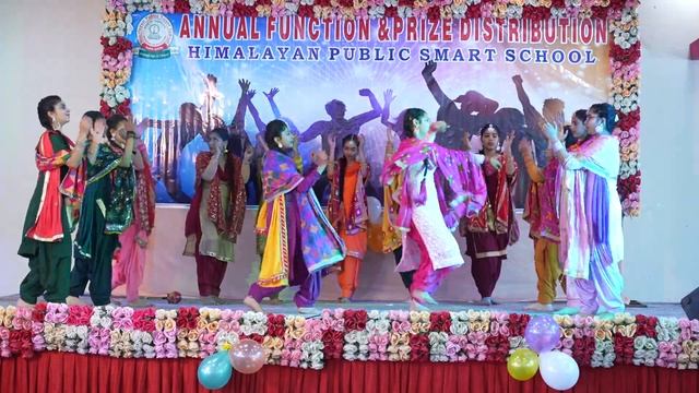 Punjabi Giddha Dance Performance | Himalayan Public Smart School Annual Function 2023 смотреть онлайн