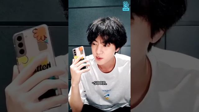 jin wishing bang si-hyuk happy birthday on his vlive смотреть онлайн