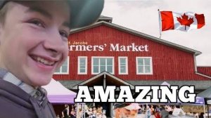 Канадская семья в НН.. THEY GET YA EVERY TIME in Canada!/ Канадский фермерский рынок!