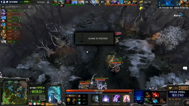XMG. Na'Vi vs RoX.KIS игра 2. 20.02.2014 смотреть онлайн
