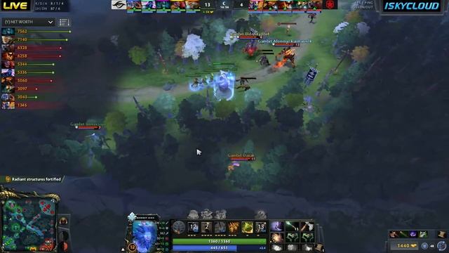 Team Secret vs Gambit / Game 1 / Bo2 / ESL One Katowice 2019 / Dota 2 Live смотреть онлайн