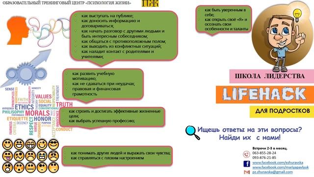 LIFEHACK.Школа лидерства для подростков. смотреть онлайн