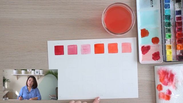 How to Create a Watercolor Paint Swatch Grid with Audrey Ra Design смотреть онлайн