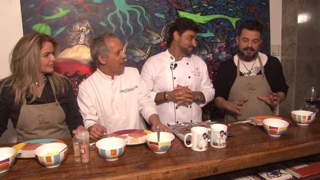 Carpaccio San Gennaro com chef Pita Galeria Rogério Fernandes смотреть онлайн