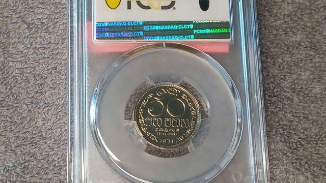 PCGS World Coins 1971 Ceylon Proof Set | Historical Sri Lanka (Ceylon) Coins | PCGS Unboxing смотреть онлайн