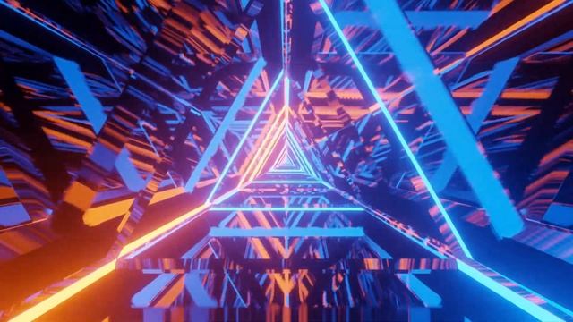 4K Neon Loop With Relaxing Music #whitenoise #neon #4K