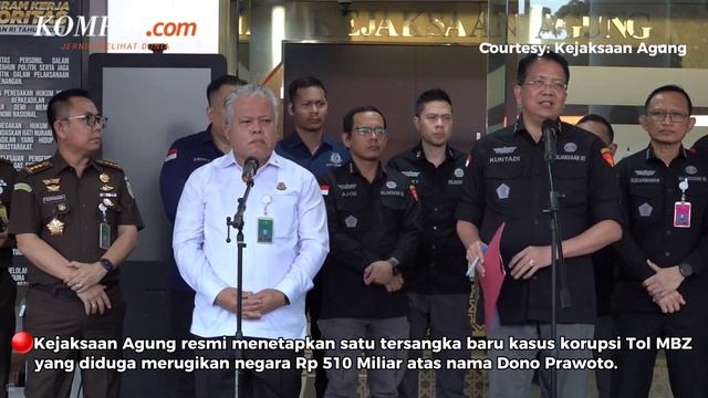 Kejagung Tetapkan Tersangka Baru Kasus Korupsi Tol MBZ смотреть онлайн