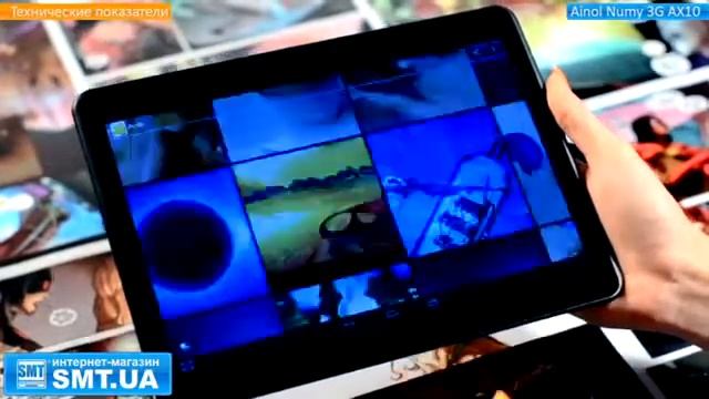 Ainol Numy AX10 3G видео обзор 10 дюймового планшета смотреть онлайн