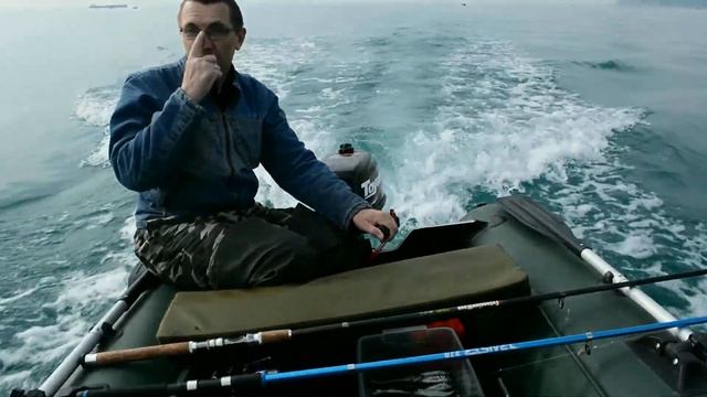 Рыбалка, море, дельфины... ⛵🐬🐬🐬   17.02.2018