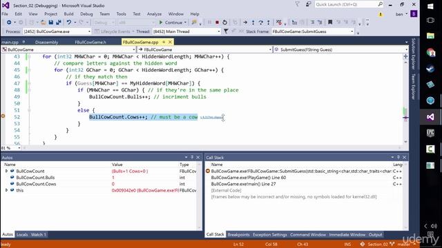 [Udemy UE4 C++] 035 Debugging 101 смотреть онлайн
